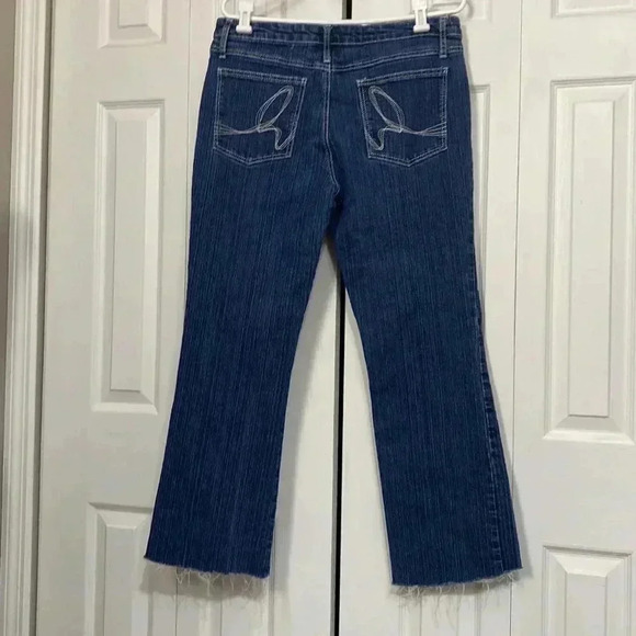 Cato denim jean silver stitching pants - Picture 6 of 11